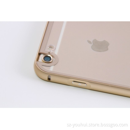 Fashion aluminum phone case for iPhone metal back up automatic cellphone case for iPone 6 plus 5.5''